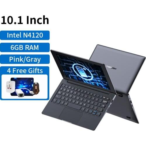 Intel Celeron N4120 Small Metal Laptop 6GB RAM 128GB ROM Portable Netbook Computer Business Office Slim Netbook 2.6GHz Ultrabook