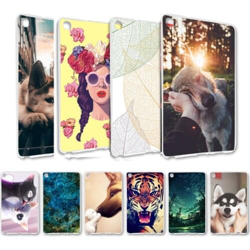 Shockproof Case For Samsung Galaxy Tab A 8.0 2019 SM-T290 SM-T295 8.0 Inch Cute Cartoon Painted Silicone Protector Back Shell