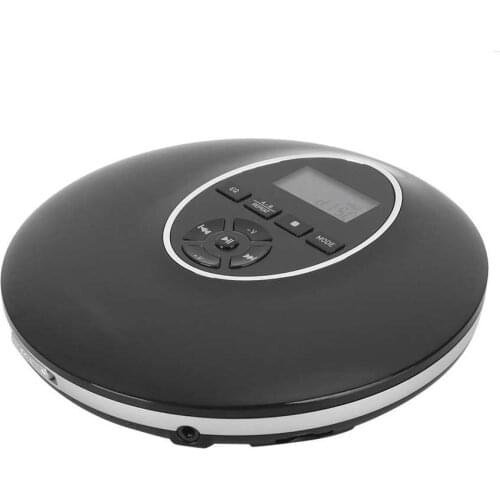 Earbud Q50 Small Portable CD Player For Students HD Repeater LCD Display Stereo Earbud