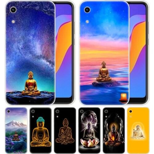 Luxury Soft Silicone Case Religious Buddha for Huawei Honor 9X 8A 7A 20 Pro 7X 8X 7S 8S 8 9 10 Lite View 20 20i 10i Play Fashion