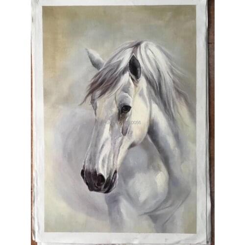 Sexy Running Animal Horse Canvas Painting Living Room Restaurant Interior Decoration Picture Wall Art Hand Painted Oil Painting