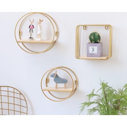 Iron Cloud Shape Shelves For Wall Nordic Metal Hanging Storage Holders Childrens Room Ornament Crafts Decorative Wall Shelf