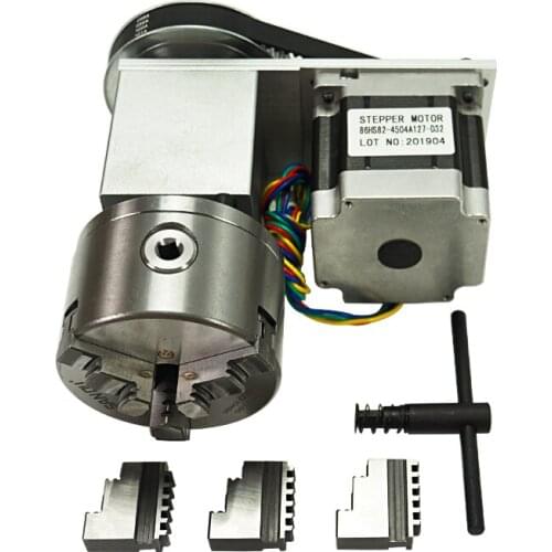 Rotation 3:1 A axis for Mini CNC router/engraver woodworking engraving machine