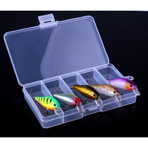 5pcs/box Minnow Fishing Lure 7.5g 8cm With Magnet Swimbait Artificial Bait Set Kit Popper Crankbait Pesca Pech Fishing Wobbler
