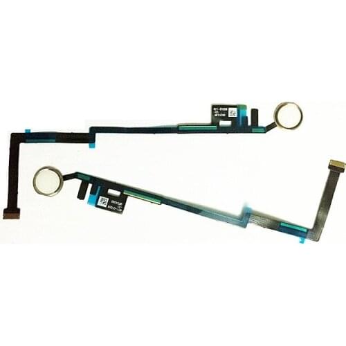 50Pcs Home Button Flex Cable For ipad 5 2017 a1822 A1823 air 3 9.7" / for iPad 6 2018 A1893 fingerprint on off button Assembly