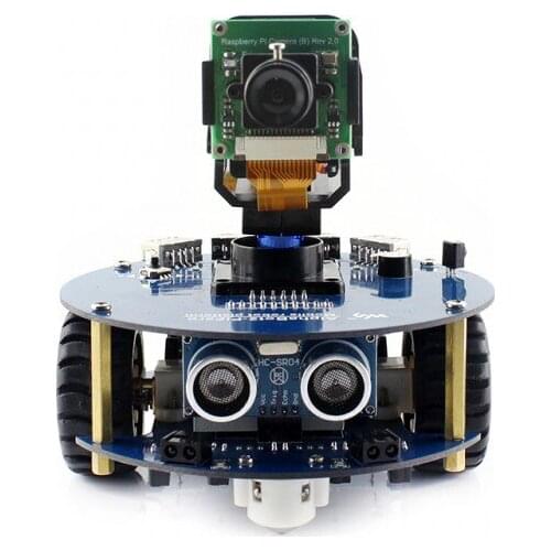 AlphaBot2 Robot Building Kit For Raspberry Pi Zero W With Controller Raspberry Pi Zero W (Built-In WiFi)