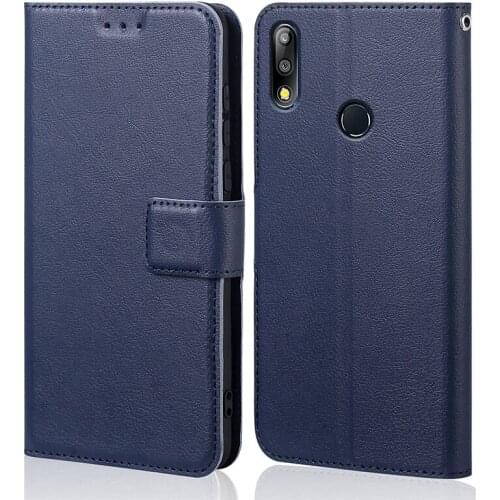 Zenfone Max Pro M2 ZB631KL Case PU Leather Silicon Wallet Leather Flip Case for ASUS ZenFone Max M2 ZB633KL ASUS_X01BD/BDA cover