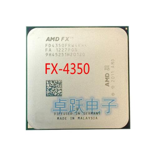 AMD FX-4350 4.2 GHz Quad-Core CPU Processor Socket AM3+ FX 4350 free shipping