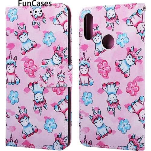 Baby Rhinestone Cases For armor Huawei Y6 2019 PU Leather Flip Wallet Case sFor Aksesuar Huawei telefon Honor 8A Play Ajax