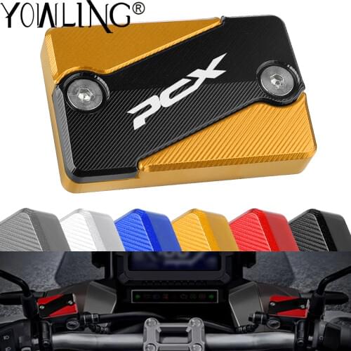 For HONDA PCX 125 150 PCX150 PCX125 ALL Year Motorcycle Accessories Aluminum DIRT BIKE Front Brake Fluid Reservoir Caps Covers