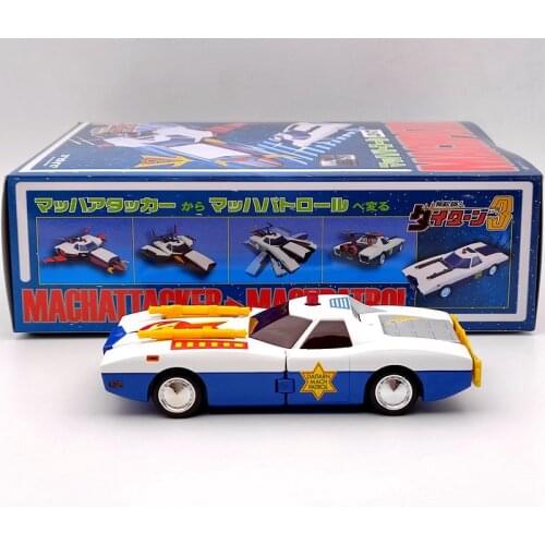 Jungle Diecast JD-01 Daitarn 3 Mach Attacher/Mach Patrol Limited Collection Auto Model