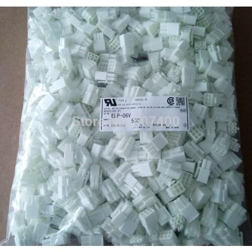 ELP-06V white color housings JST Connectors terminals housings 100% New and original parts