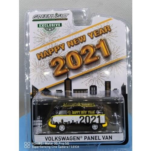Greenlight 1/64 2021 New Year Volks wagen T2 Collection Metal Die-cast Simulation Model Cars Toys