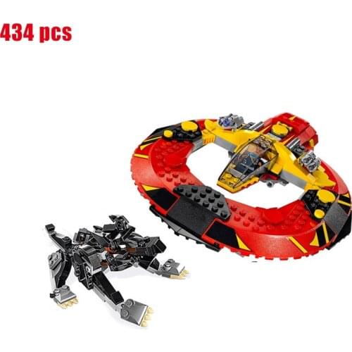 New 434 pcs of building block toy superhero series classic movie model building block girl boy toy gift