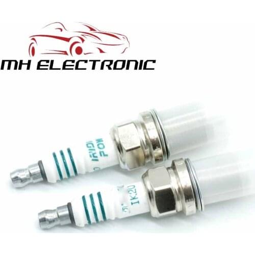 MH ELECTRONIC 2 PCS/Set New IK20 5304 IK20-5304 IK205304 Iridium Spark Plug For Volkswagen Mitsubishi Toyota Audi