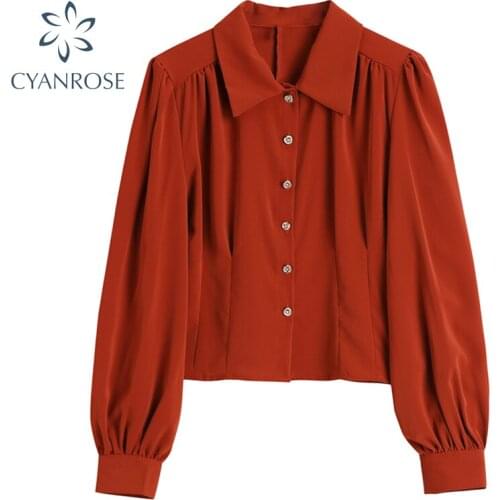 Mina buy funny Red Blouses