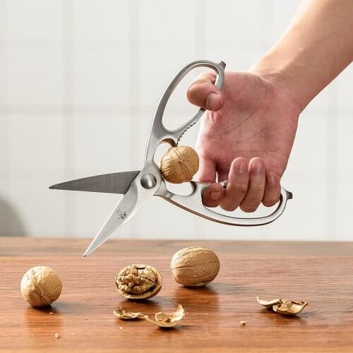 Multifunctional Stainless Steel kitchen scissors cutter Thick and durable Cook Tool Bottle Opener кока кола ножницы кухонные