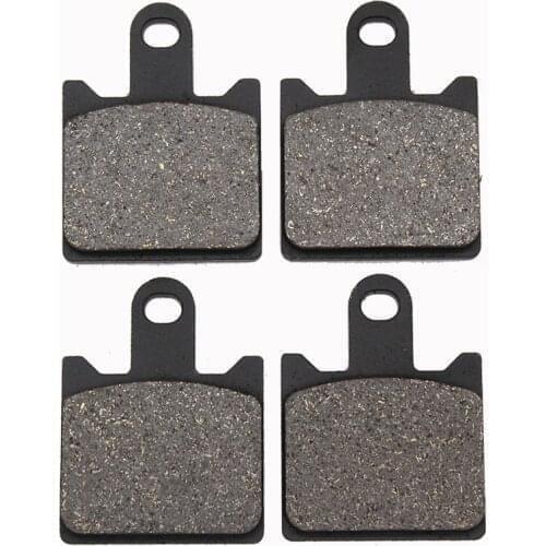 CYLETO Motorcycle Front Brake Pads For KAWASAKI ZZR 1400 ZZR1400 ZX1400 2006-2011 Z750 2011 2012 ZR14R ZR 14R Ninja 2006-2016