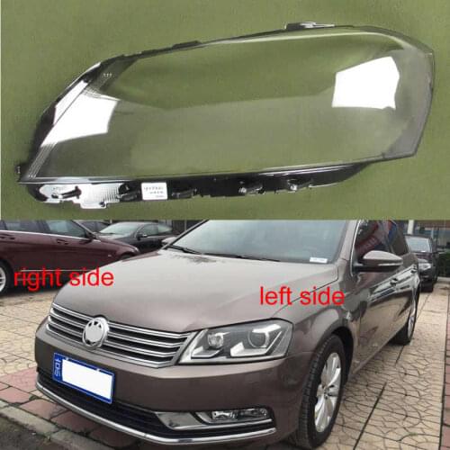 For Volkswagen VW Passat B7 /Magotan B7L 2012 2013 2014 2015 Front Headlight Transparent Lampshade Headlamp Cover Lens Glass