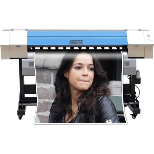 DX5 Eco Solvent Printer 1.6m CMYK Large Format Printing Machine Vinyl Banner Digital Inkjet Printer