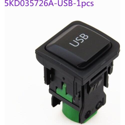 SCJYRXS 5KD035726A RCD510 USB Cable Switch For MK5 MK6 Passat B6 B7 Golf Tiguan Touran Beetle