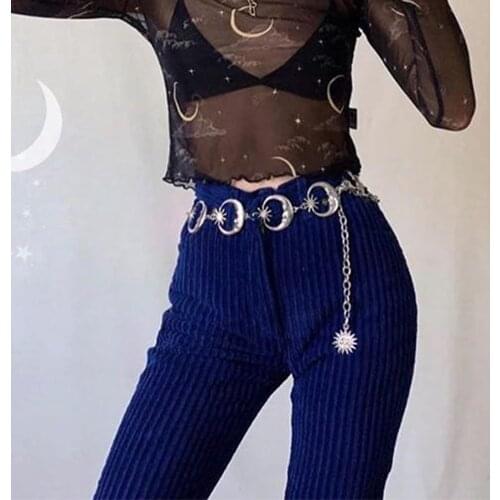 Punk Women Waist Belt Adjustable Vintage Straps Streetwear Girls Accessories