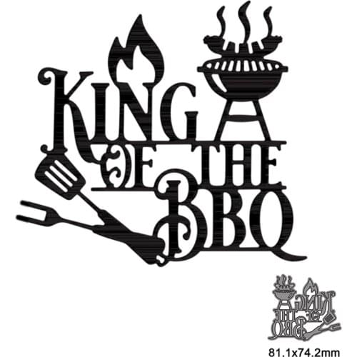 Letters King For DIY Scrapbooking Decorative and Card Making Embossing Craft 2021New Mould Blade Punch Stencils 2021 New