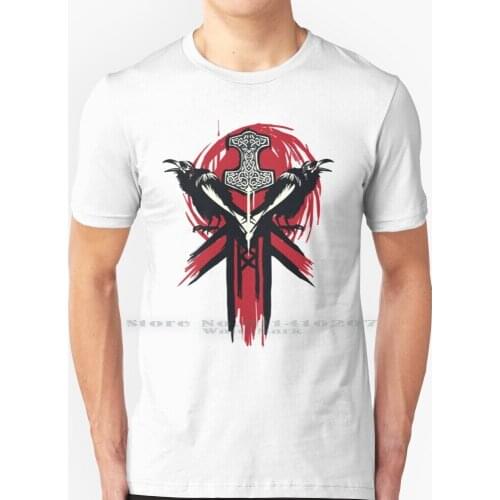 For Honor - Viking Faction T Shirt 100% Pure Cotton Honor Viking Faction Logo Video Game