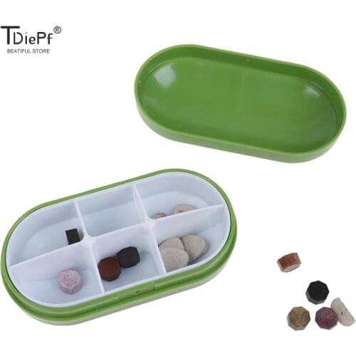 1pcs Pill Box Holder Foldable Container Drug Tablet Storage Mini Cute Plastic Pill Box Medicine Case Travel Case
