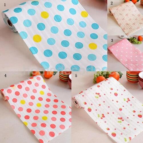300cm Anti Slip Kitchen Cupboard Liners Mat Roll Drawer Liner Table Pat 5 Types