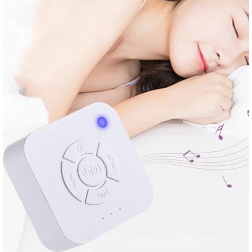 New Baby Adult Rechargeable White Noise Sound Sleeping Relaxation Breathing Light