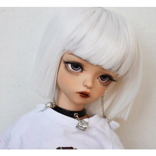 New Arrival 1/3 1/4 1/6 1/8 High Temperature Short Style Wig Wire BJD Doll Wig