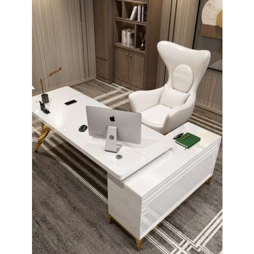 Desk corner desktop computer all-in-one desk study furniture set combination