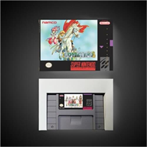 Tales of Phantasia - RPG Game Card Battery Save US Version Retail Box