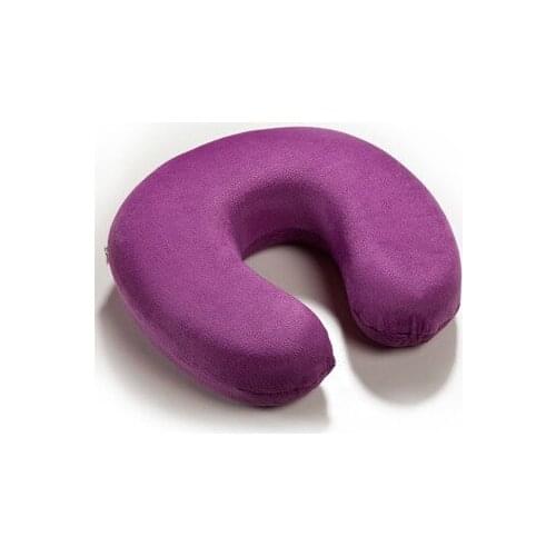 Memory Sponge U-Shape Neck Pillows Airplanes Car Office Sleep Nap Pillow Designed Comfort Necks Chin Headrest Support