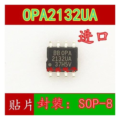 10pcs OPA2132UA OPA2132U SOP-8