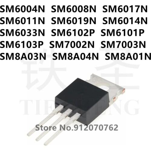 10PCS SM6004N SM6008N SM6017N SM6011N SM6019N SM6014N SM6033N SM6102P SM6101P SM6103P SM7002N SM7003N SM8A03N SM8A04N SM8A01N
