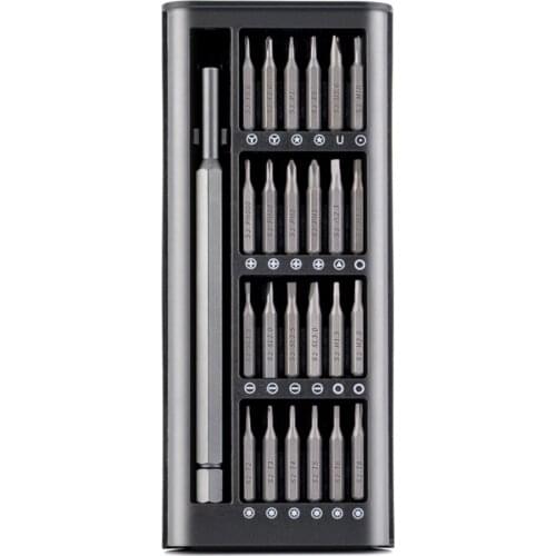 24 Precision Magnetic Screwdrive Kit Magnetic Bits DIY Dismountable Screw Driver Set Mini Tool Case For Home PC Phone Repair