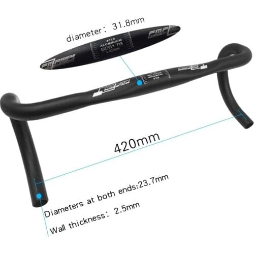 31.8 ox horn handlebar bicycle bend Highway bicycle handlebar dead flying field racing car bend Mountain Bike Accessories