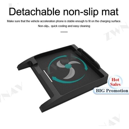 QI Car Wireless Charger Quick Charge For Range Rover Vogue 2014-2017 for Iphone X for Huawei P30 P40 nfrared Sensor Phone Holder