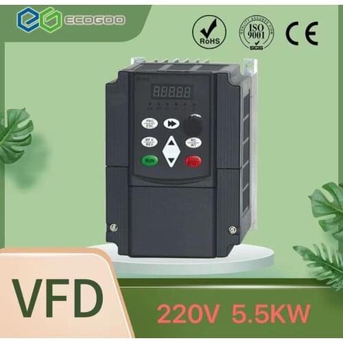 VFD Converter VFD 1.5KW/2.2KW/4KW CoolClassic frequency converter ZW-AT1 3P 220V output xsy Free Shipping wyt6