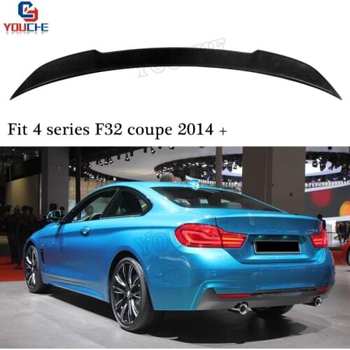 F32 Rear Trunk Wing Decoration for BMW 4 Series 2-door Coupe 2014 - present 420i 425i 428i 430i 435i Rear Boot Lip CS Spoiler