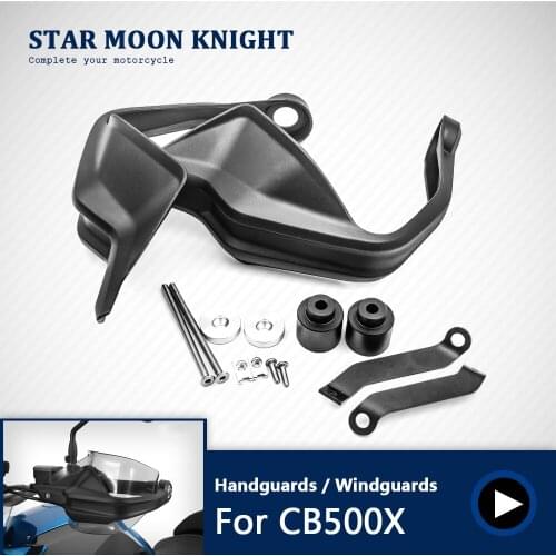 For Honda CB500X 13-18 CB 500X 2013-2018 2014 Brush Bar Hand Guards Brake Handguard Shell Protection Wind Shield Deflector Cover
