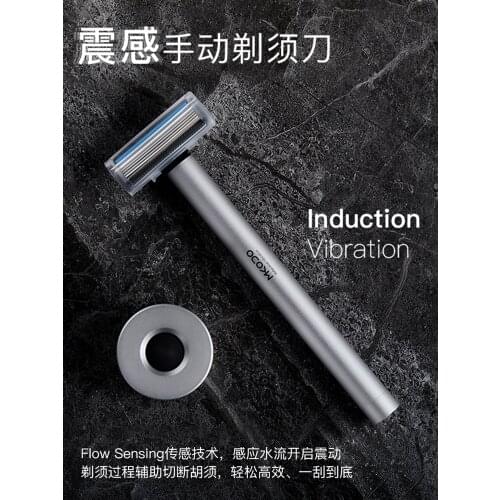 Men felt razor manual razors 5 layer segment