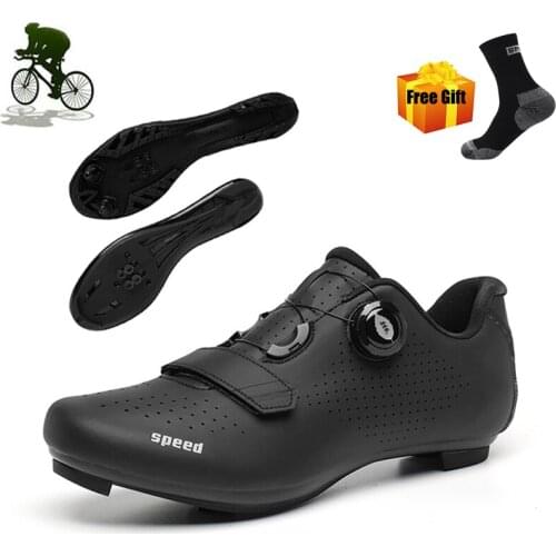 Road Cycling Shoes Men MTB Mountain Bike Sneakers Outdoor Black Sports Ultralight Zapatillas Ciclismo Self-locking Bicycle Shoes