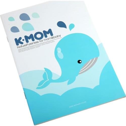 Saddle stitch customized full color passport size booklet printing