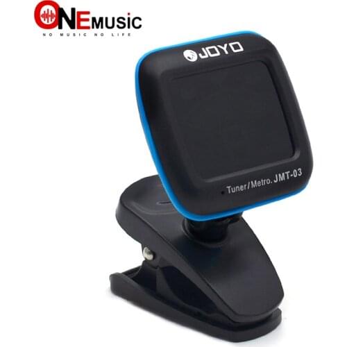 JOYO Clip-on Tuner JMT-03 Metronome with Color Display Mic Clip Tuning Modes