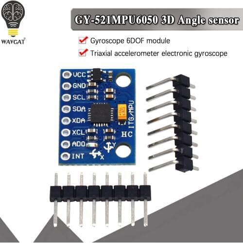 WAVGAT GY-521 MPU-6050 MPU6050 Module 3 Axis analog gyro sensors+ 3 Axis Accelerometer Module.We are the manufacturer