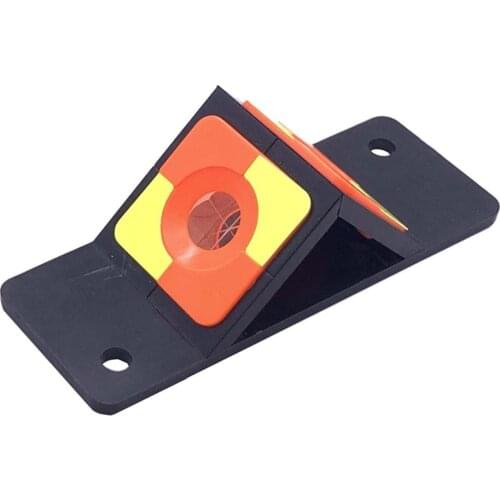 Angle measurement plaquette , Plaque ,45 Degree both side Ø12.7mm , double sided mini prism for total station
