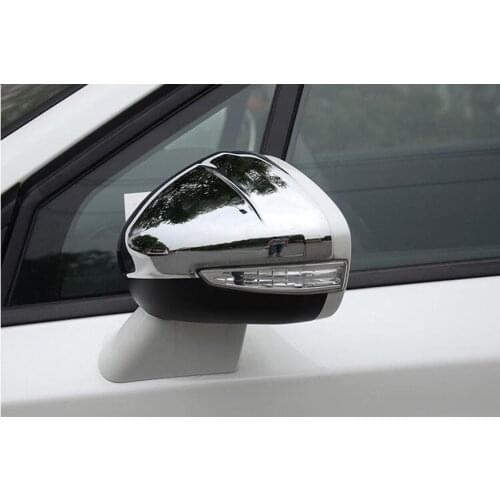 Fit For Peugeot 3008 GT 3008GT 2016 2017 2018 Car Exterior Rear View Mirror Cover Trim Styling Auto Parts Accessories 2Pcs ABS